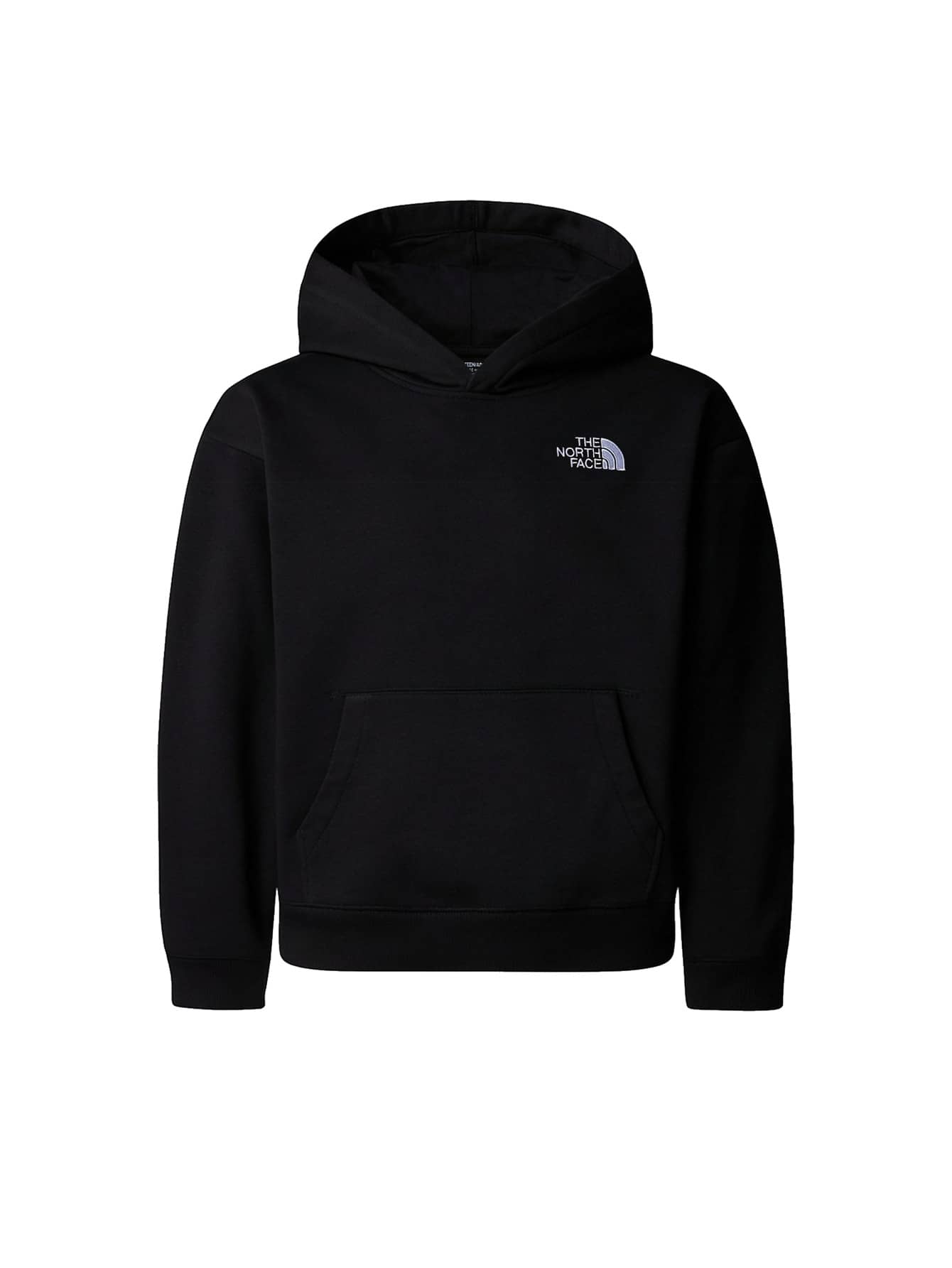 The North Face Essential Oversized Kids Hoodie Black - Black - View 1