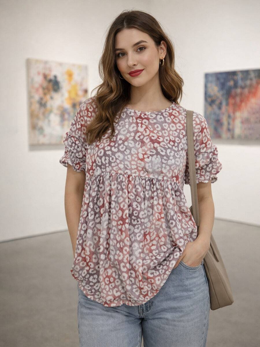 Blusa  Urban Safary-Temporada - Rojo - Ver 1