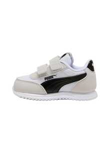 Puma R78 Lightwind V Kids Sneaker White / Black 403708 - White Black - View 4