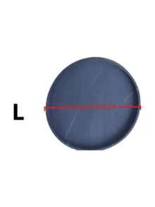 1 件/3 件圆形大理石纹储物托盘、浴室收纳架、易于清洁、蜡烛/香薰架、硅胶梳妆台托盘、珠宝盘，非常适合液体肥皂、洗发水、香料罐、花瓶垫，适用于家庭、浴室、厨房、客厅、咖啡桌、餐厅盘子厨房装饰托盘水果托盘托盘装饰礼物生日毕业 - 彩色 - 查看 22