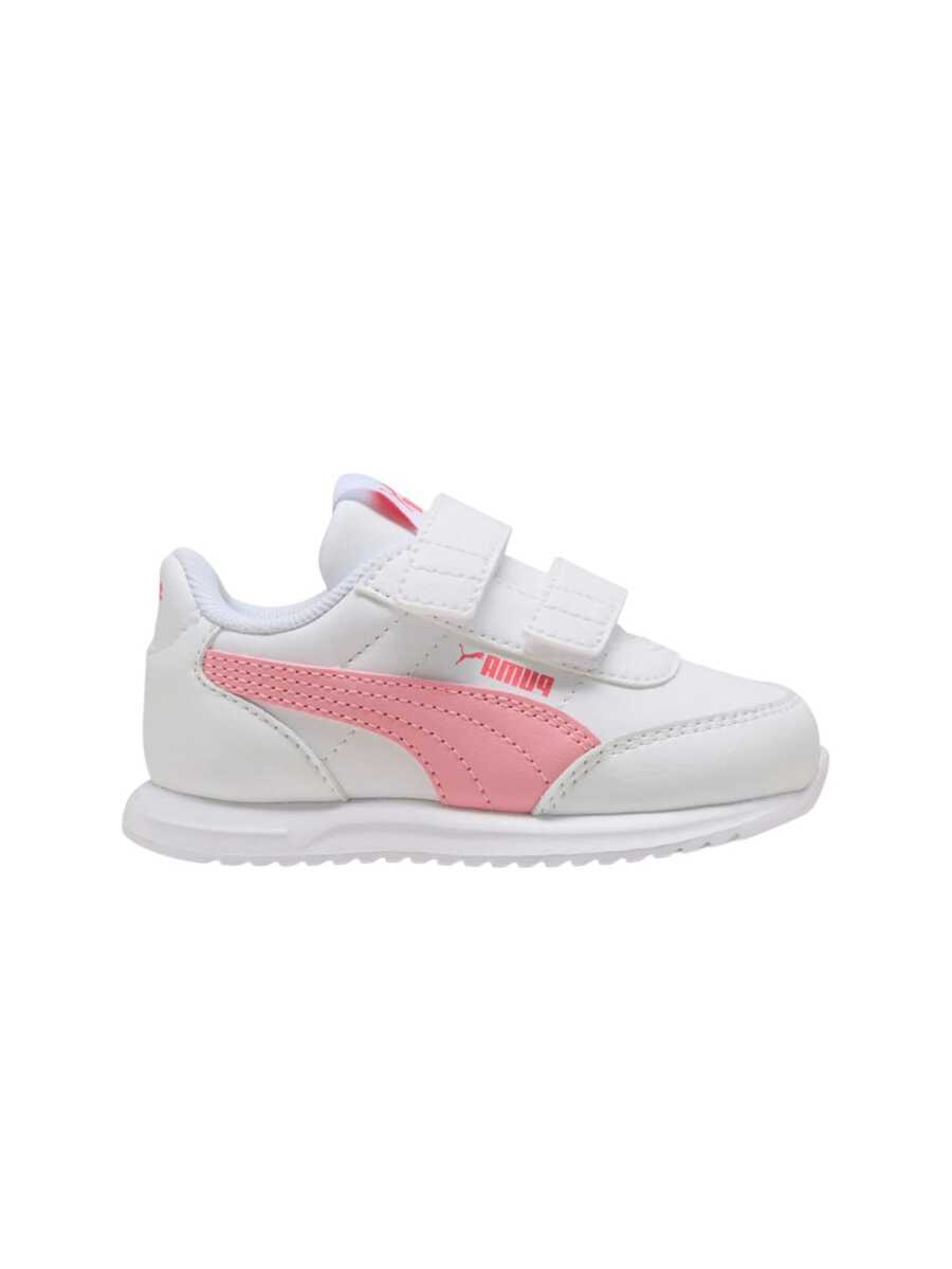 Puma R78 Lightwind SL V Kids Sneaker Pink / White 403710 - Pink White - Visa 1