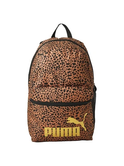 Puma Phase Men Backpack AOP Melted Caramel / Leopard