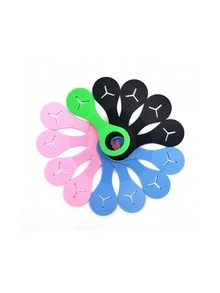 热销宠物粪便袋支架，带手柄，现货狗粪便袋分配器，免提夹，牵引绳，粪便袋支架 - 彩色 - 查看 3