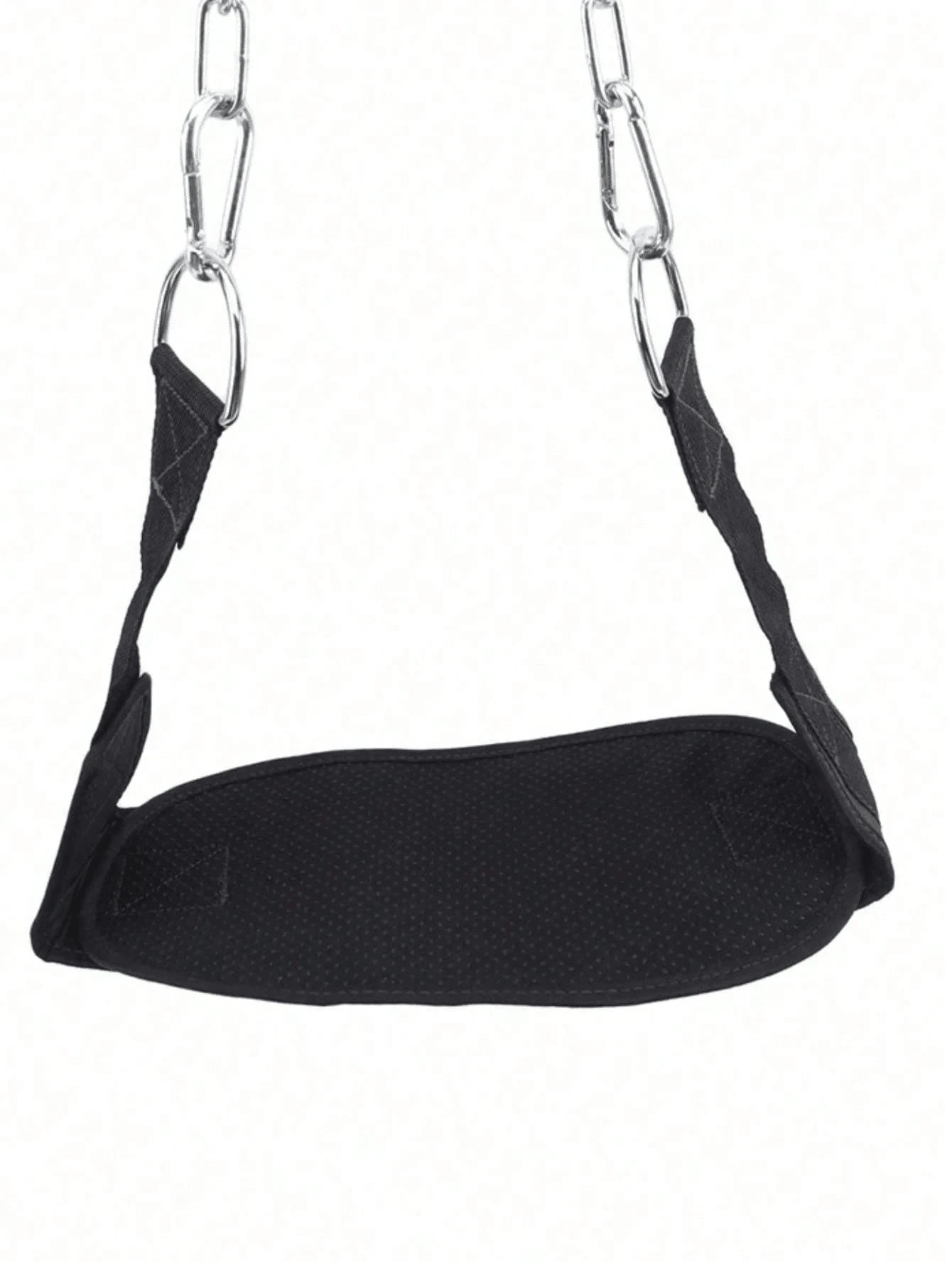 1条加厚举重腰带，带链条，适用于引体向上、反握引体向上、壶铃、杠铃、健身、健美训练，健身房腰带及健身配件 - 彩色 - 查看 1