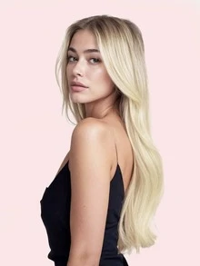 9AM Hair 20 件直发胶带 100% 真人发片接发 14-24 英寸 50 克/包 适用于沙龙 天然高品质真人发丝滑无缝隐形 PU 胶带接发 - S17/22/60 - 查看 3
