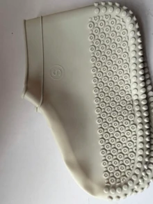 1双可重复使用的硅胶鞋套，防水、防滑、加厚、便携、无异味、男女通用（生产过程中可能残留少量物质，属正常现象，不影响使用），返校用品 - 彩色 - 查看 14