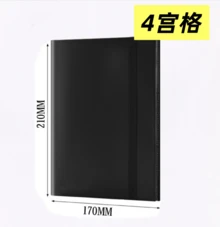 Trading Card Collection Album, 4 Card Slots, Holds Up To 160 Cards, Side-Loading Design, Suitable For Football, Basketball And Other Card Collections - Multicolor - View 12