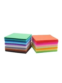 10/40PCS, 10/40 Color Felt Cloth Piece, Craft Felt Cloth Piece, 1MM Felt Cloth Pieces Of Various Colors, Thin Wool Felt Bag Patchwork Process Accessories, Various Hard Felt Cloth Blocks, Non-Woven Felt Cloth Pieces, Used For Sewing Crafts, DIY Sewing, Patchwork, School Projects, Polyester Fabric Home Decoration Sets - Multicolor - View 8