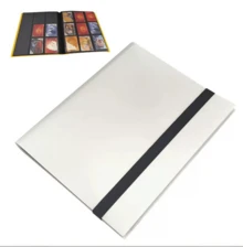 Trading Card Collection Album, 4 Card Slots, Holds Up To 160 Cards, Side-Loading Design, Suitable For Football, Basketball And Other Card Collections - Multicolor - View 10