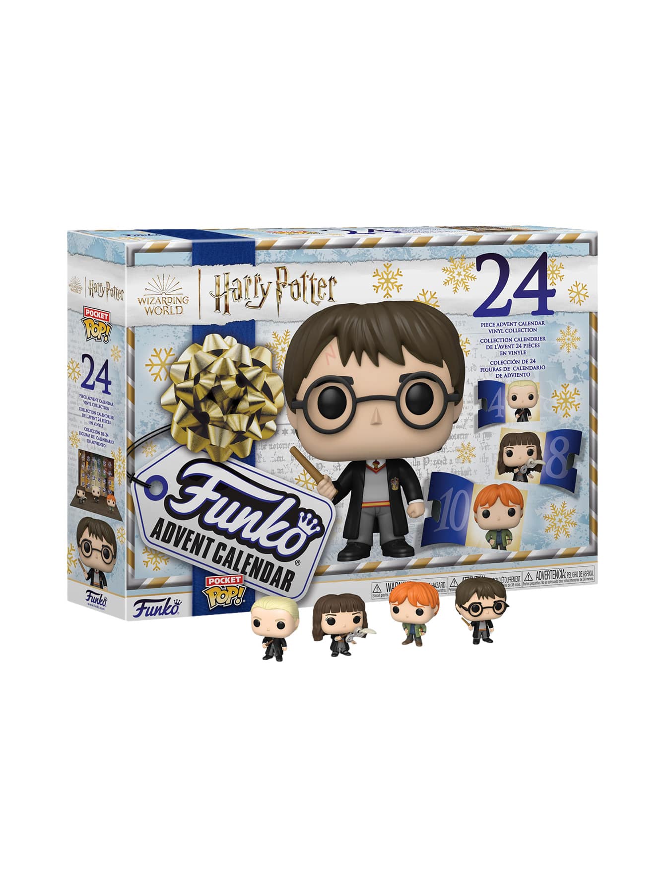 Funko Pop! 24 Mini-Figure Wizard Boy Advent Calendar 61984F - Multicolor - View 1