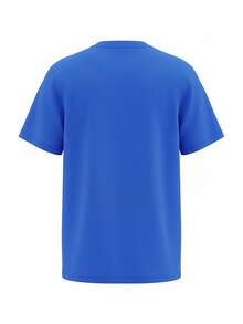 Puma Essentials 2 Colour Small No. 1 Logo Men T-Shirt Blue - Blue - View 2