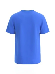 Puma Essentials No. 1 Logo Boys T-Shirt Blue - Mountain Blue - View 2