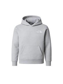 The North Face Simple Dome Kids Hoodie Light Grey - TNF Light Grey Heather - View 1