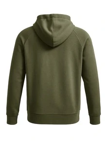 Under Armour Rival Men's Full Zip Hoodie Green - Olive Green - View 2