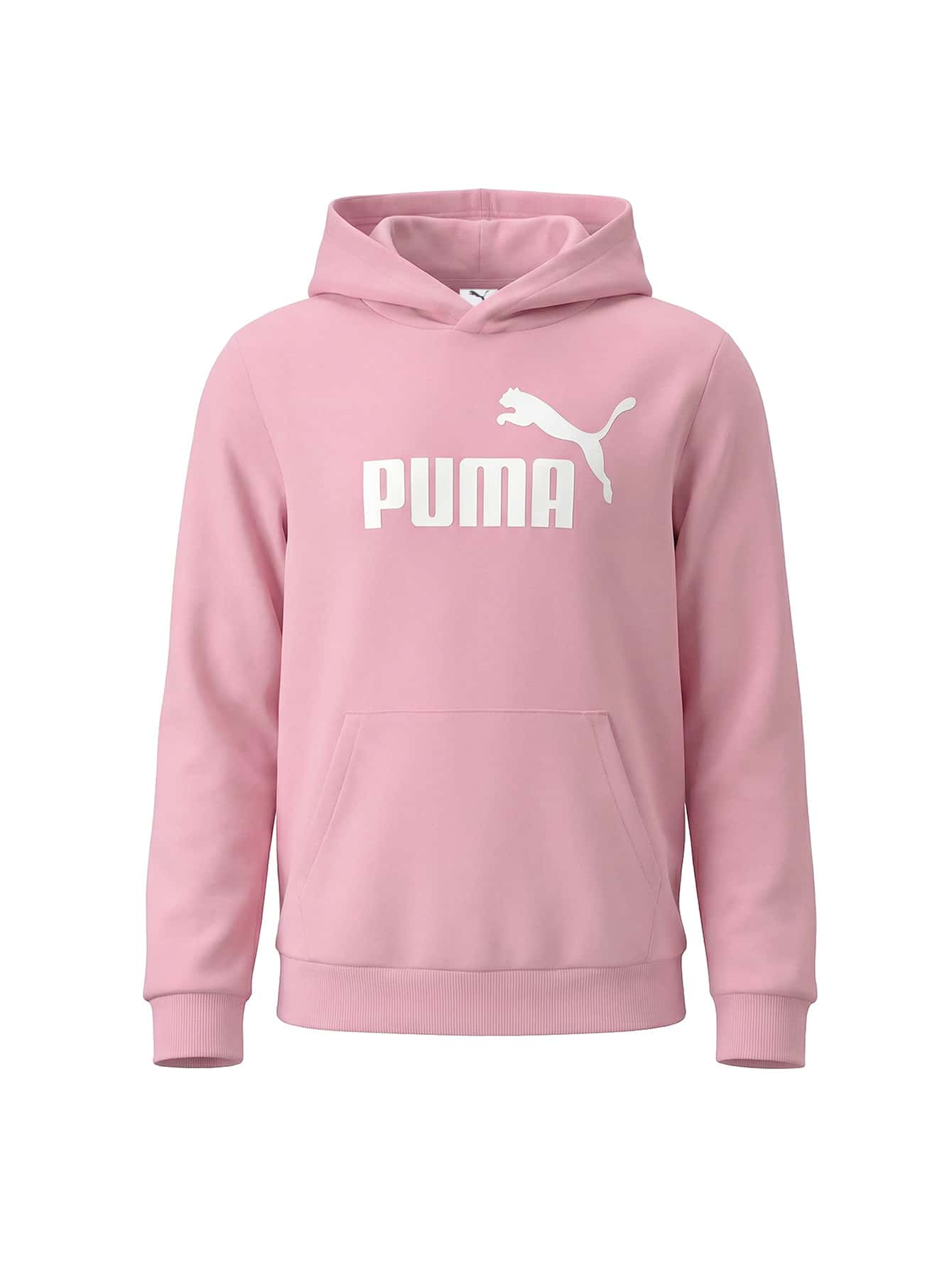 Puma Essentials No. 1 Logo Youth Fleece Hoodie Pink - Pink - View 1