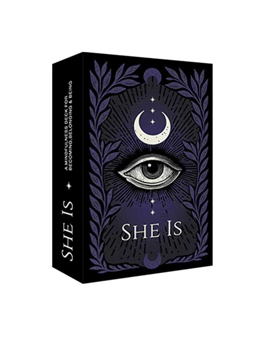 心灵疗愈卡片、积极正念肯定卡片、自我关怀情感卡片、圣诞节和情人节节日礼物 - 彩色 - 查看 1