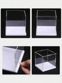 Display Case For Collectibles Assemble Clear Acrylic BoXAltemative Glass Case For Display Action Figures HomeStorage & Organizing Toys - Multicolor - View 10