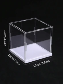 Display Case For Collectibles Assemble Clear Acrylic BoXAltemative Glass Case For Display Action Figures HomeStorage & Organizing Toys - Multicolor - View 5