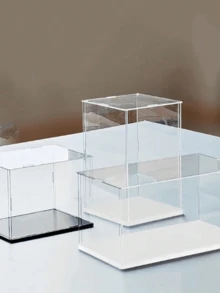 Display Case For Collectibles Assemble Clear Acrylic BoXAltemative Glass Case For Display Action Figures HomeStorage & Organizing Toys - Multicolor - View 14