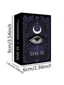 心灵疗愈卡片、积极正念肯定卡片、自我关怀情感卡片、圣诞节和情人节节日礼物 - 彩色 - 查看 2