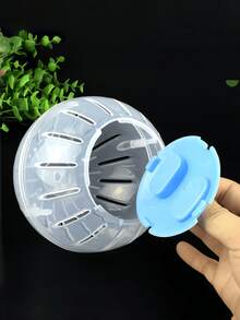 Small Pet Exercise Ball Transparent PP Material Hamster Running Toy Sturdy Structure For Rodents Mice Interactive Play Design Multiple Colors Boredom Relief Mental Physical Activity Indoor Outdoor Smooth Surface Easy To Clean Pet Supplies Small Animal Toys