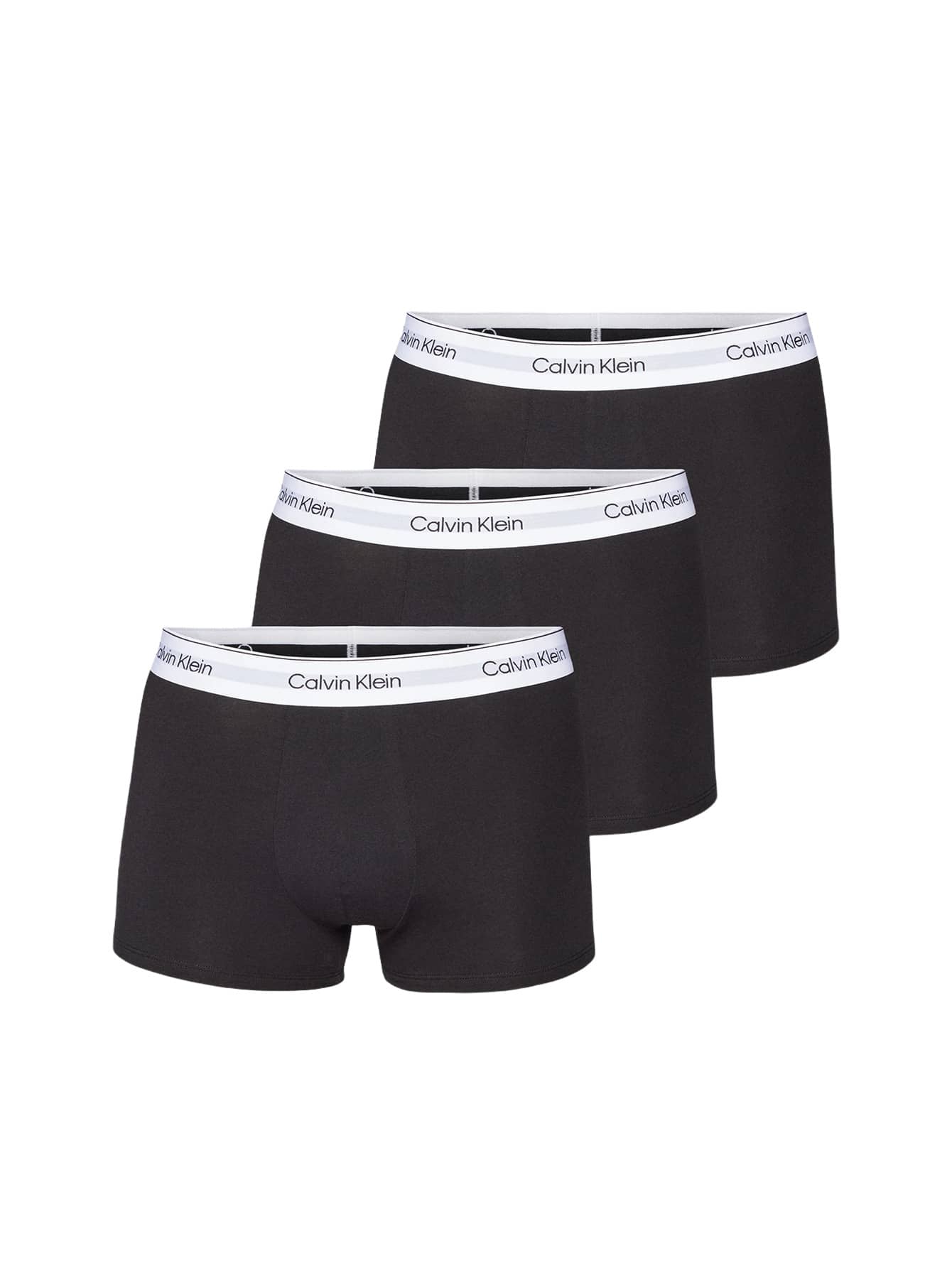 Calvin Klein 3 Pack Men's Boxershorts - BLACK/BLACK/BLACK - View 1