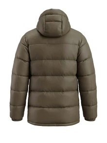 Columbia Pike Lake Parka Men's Down Jackets Stone Green - Olive Green - View 2