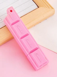 10pcs Chocolate Black Refill Ballpoint Pen Cartoon Simulation Food Writing Pen Learning Stationery Supplies Cute Portable Wearable Rope Pendant Ballpoint Pen