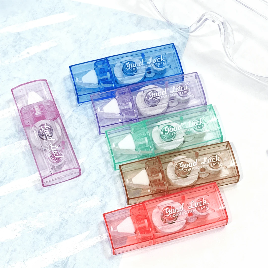 Correction Tape Set With Ins Style, Colorful, Japanese, Small Size, High Capacity, Cute, Mini, Silent, Mori Style, Back To School - Multicolor - View 1