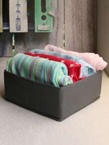 Multi Pack Non Woven Storage Boxes Foldable Design Drawer Divider Closet Organizer See Through Window Home Essential Space Saving Solution