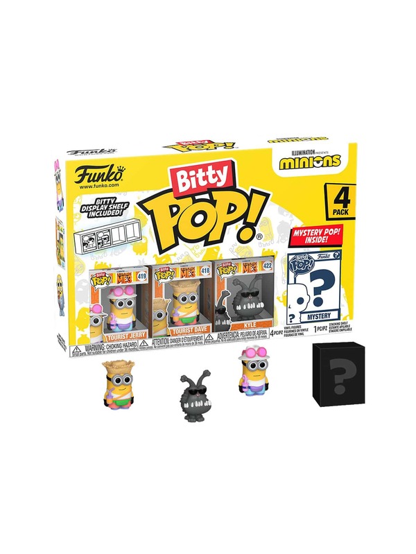 Funko Bitty Pop! Minions 4-Pack Series 4 FK76998-SPC