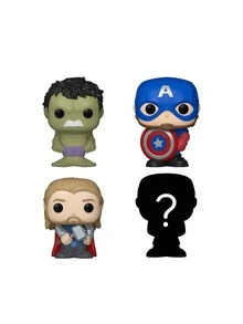 Funko Bitty Pop! Marvel The Infinity Saga 4-Pack Series 1 76997-C - Multicolor - View 2