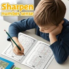 Sudoku Puzzle Book - A Fascinating And Challenging Mental Game With Multi-Level Difficulty, Which Helps To Train Concentration And Develop Logical Thinking Ability. It Is Also A Gift. - Sudoku - View 6