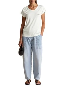 Emporio Armani Women's T-Shirts White - 白色 - 查看 3