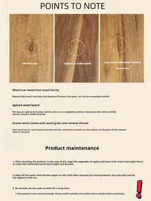 1/2pcs Acorn Wooden Tray, Long Oval, Rectangular Tray, Wooden Tray, Beauty Display Tray, Perfume Tray, Bathroom Tray, Tableware Wooden Tray, Cake Tray, Kitchen Tray, Birthday Display Rack, Garden Tray - Multiple Specifications - View 12