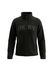 DKNY Women's Full Zip Jackets Black