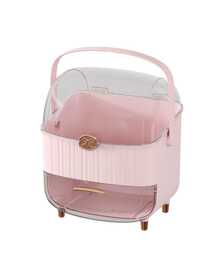 SHEIN Basic living 1个大容量化妆品收纳盒，带抽屉和透明盖 - 多层收纳，可存放化妆品、护肤品和珠宝，3种颜色可选，适用于办公桌、浴室、梳妆台，情人节礼物，秋季装饰，圣诞节装饰，男孩背包，万圣节背包，学校背包。透明背包，学校，万圣节服装。