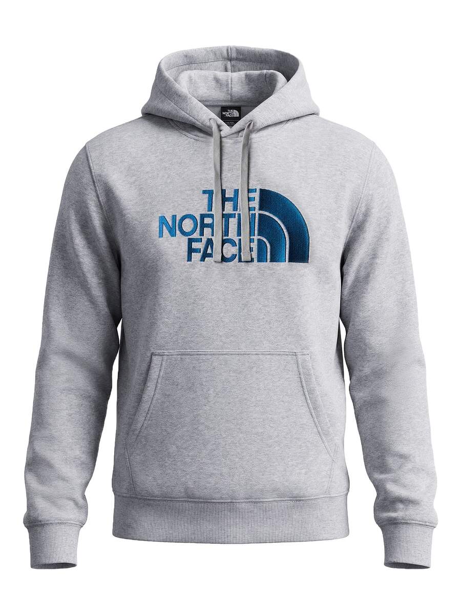 The North Face Drew Peak Men's Hoodie Grey - Light Grey Heather - View 1