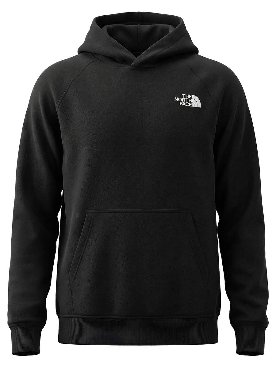 The North Face Raglan NSE Box Men's Hoodie Black - Black - View 1