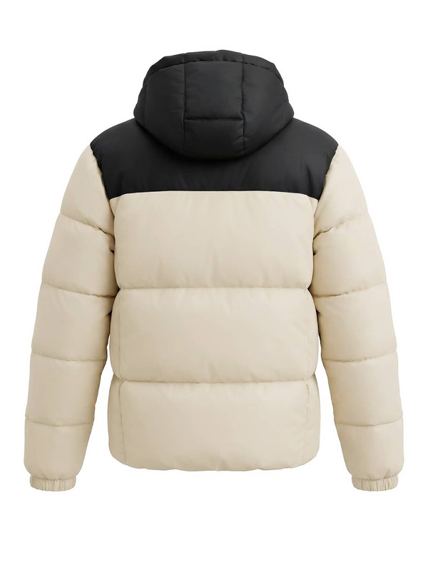 Columbia Men's Down Hooded Jacket White