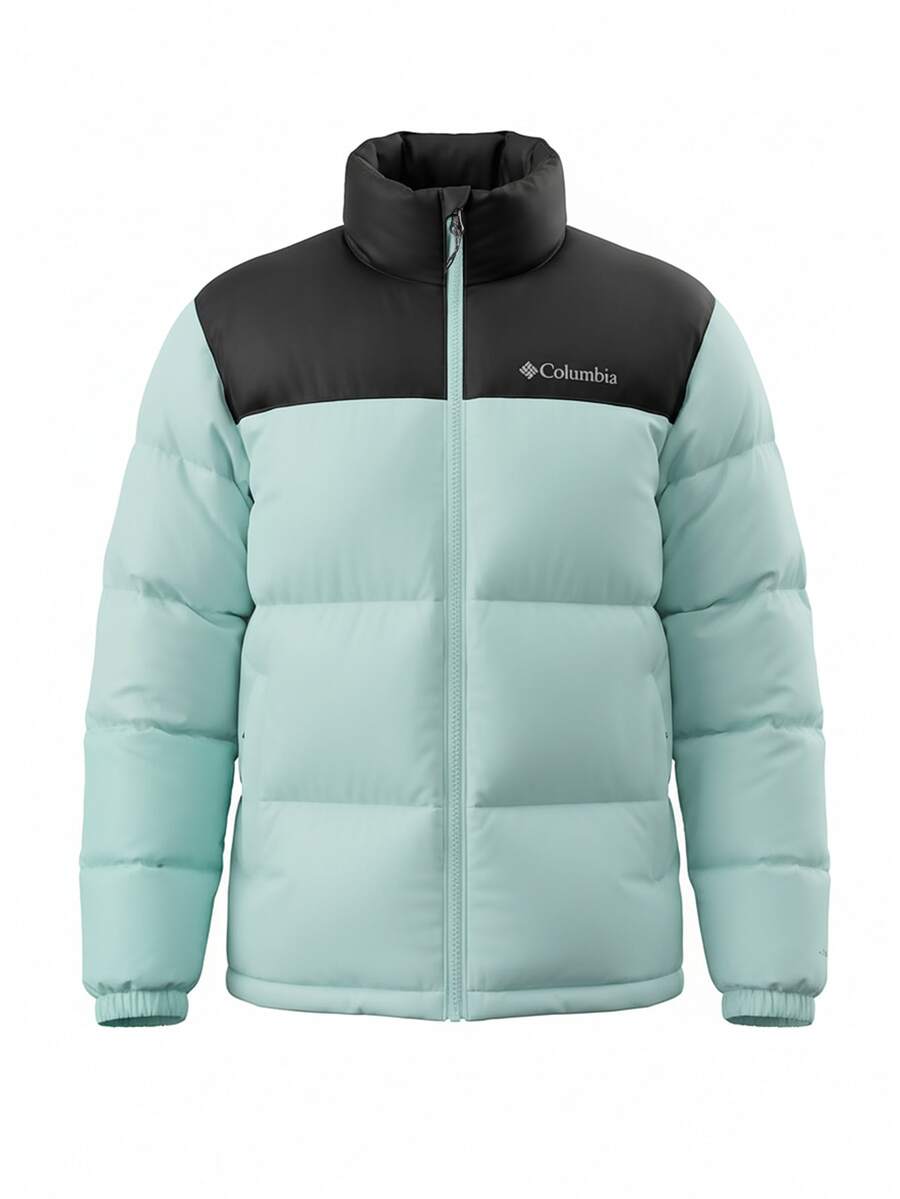 Columbia Men's Quilted Jacket Blue - Baby Blue - View 1