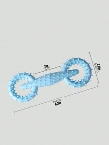 1pc Pet Toy Chew Toy With Pull Ring, Teething Stick Interactive Dog Toy - Multicolor - View 5