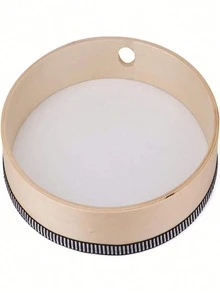1PC 4/5/6/7/8/9/10/12Inch Hand Drum With Wooden Frame, Musical Percussion Instrument Suitable For Home Party - Multicolor - View 6