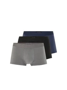 Calvin Klein 3 Pack Men's Boxers - BLUE GREY - View 1