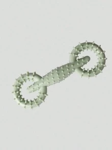 1pc Pet Toy Chew Toy With Pull Ring, Teething Stick Interactive Dog Toy - Multicolor - View 9