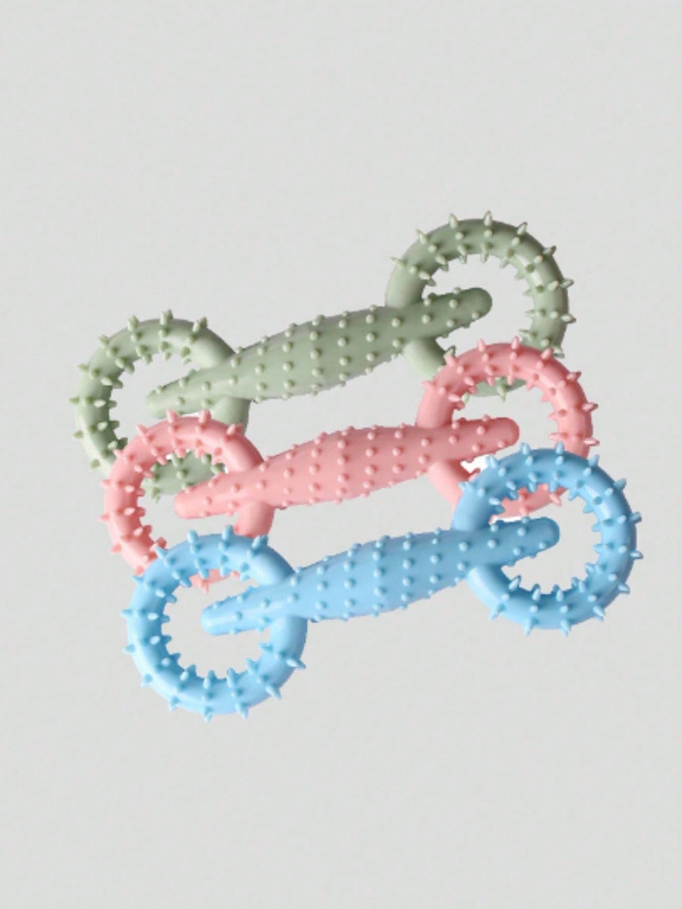 1 pieza Juguete para masticar para mascotas con anillo para tirar, palo para morder juguete interactivo para perros - Multicolor - Ver 1