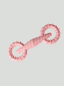 1pc Pet Toy Chew Toy With Pull Ring, Teething Stick Interactive Dog Toy - Multicolor - View 8