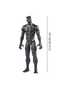 Hasbro Marvel Avengers Titan Hero Series Black Panther Action Figure E78765X0 - Multicolor - View 3