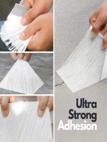 3m 5m 10m Butyl Aluminum Foil Tape Waterproof Leak Repair For RV Awning Window Glass Roof Boat Pipe Sealing Must Have Heavy Duty Tool - Multicolor - View 6