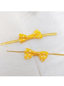 100/200PCS,Baking Packaging With Butterfly Tie Silk, Gift Packaging With Sealing Rope, Bread Sealing Decoration - Multicolor - View 4